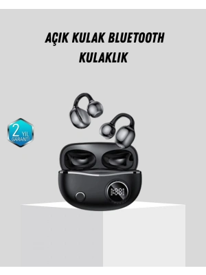 Açık Kulak Bluetooth Kulaklık 5.4 APTX Destekli Ergonomik Tasarım