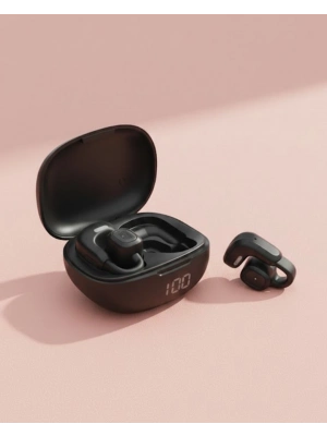 ® Açık Tasarım Kablosuz Bluetooth Spor Kulaklık LED Ekranlı