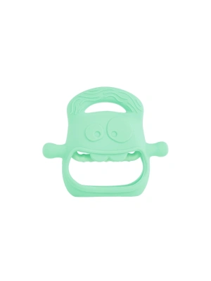 Açık Yeşil Bebek Silikon Diş Kaşıyıcı