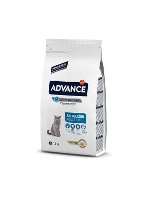 Advance Sterilised Hindili Yetişkin Kısırlaştırılmış Kedi Maması 1.5 Kg