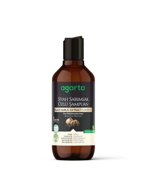 Agarta Siyah Sarımsak Özlü Şampuan 400ml