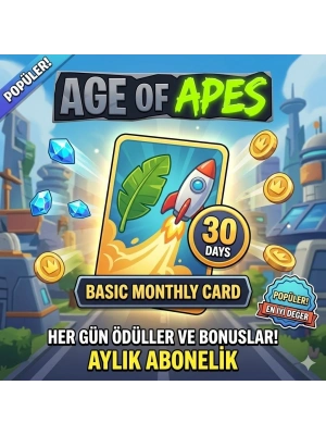 Age of Apes Basic Monthly Card