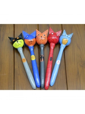 Ahşap 5li Marakas Seti Model 2