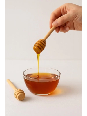 Ahşap Bal Kaşığı Seti 2’li 16,5 cm