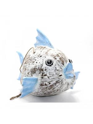 Ahşap Balık Figürü