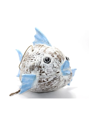 Ahşap Balık Figürü