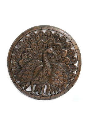 Ahşap Duvara Asmalı El Oyması Pano 2/1