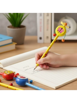 Ahşap Figürlü Kurşun Kalem