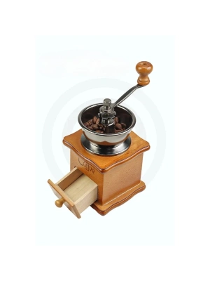 Ahşap Kahve Değirmeni