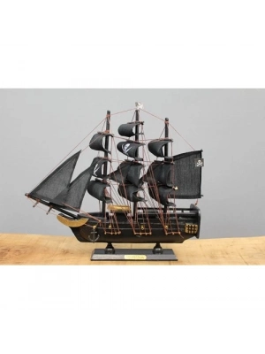 Ahşap Korsan Gemisi 30x33 cm
