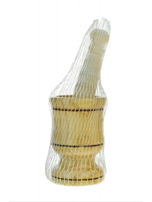 Ahşap Küçük Boy Havan Fileli Royaleks-BLS9007