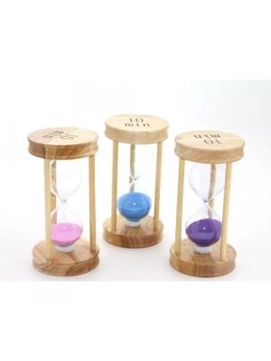 Ahşap Kum Saati 10 DK Model 2