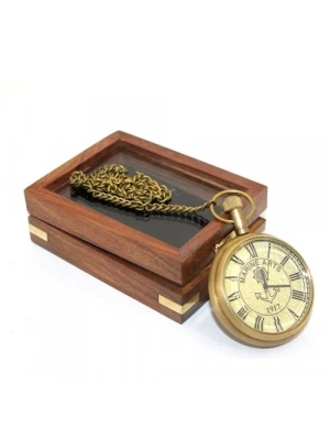 Ahşap Kutulu Köstekli Saat Model 4