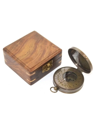 Ahşap Kutulu Pusula Ksk2080