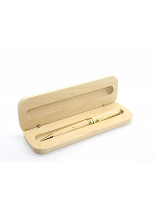 Ahşap Kutulu Tükenmez Kalem Model 1