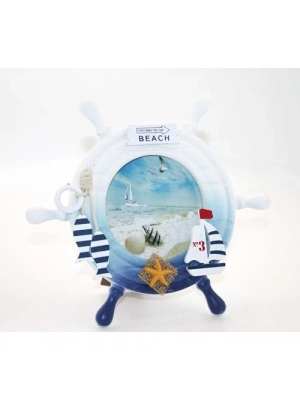 Ahşap Marin Dümenli Çerçeve Model 1