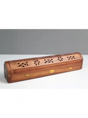 Ahşap Maun Tabut Tütsülük Model 1