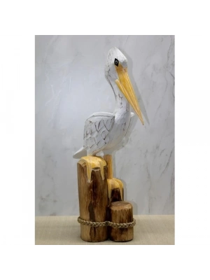 Ahşap Pelikan 60 Cm