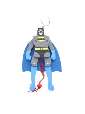Ahşap Sallanan Batman Figürü