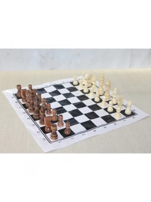 Ahşap Satranç Taşı 8 Cm