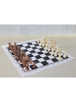 Ahşap Satranç Taşı 9 Cm Alk2603