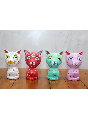 Ahşap Tekli Kedi Polos:15