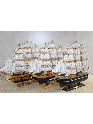 Ahşap Yelken Gemi Model 2