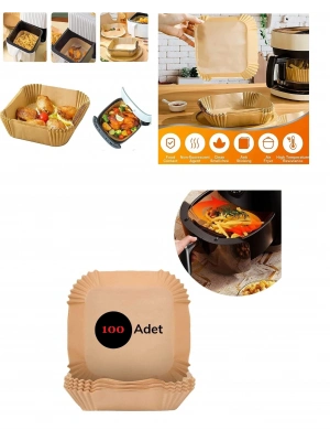 Airfreyer Fritöz Kağıdı Kare Xl / Xxl 100lü