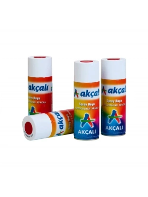 Akçalı Üst Kalite Sprey Boya 400 Ml - Ana Renkler