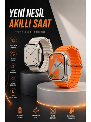 Akıllı Saat Bluetooth Bağlantılı Uyku ve Sağlık Takibi