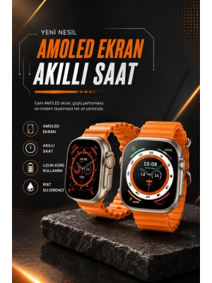 Akıllı Saat GPS Özelliği Bildirim Görme Adımsayar Sesli Görüşme Yapabilen