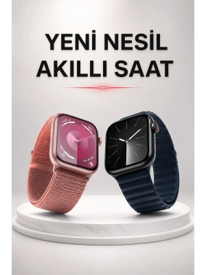 Akıllı Saat İos Andorid Destekli Arama Özeliği Sensörlü Bluetooth Bağlantılı