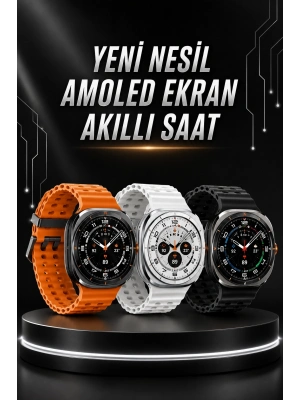 Akıllı Saat Müzik Dinleme Nabız Ölçer NFC ve GPS Uyumlu Sesli Asistan