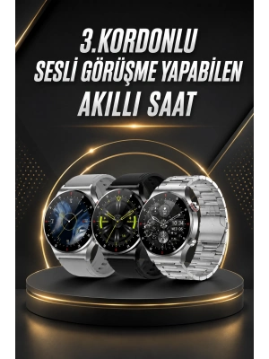 Akıllı Saat Uyku ve Sağlık Takibi NFC Uyumlu Bluetoooth Bağlantılı Android İOS Uyumlu