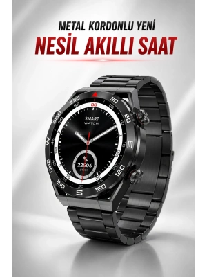 Akıllı Saat Yeni Nesil Bluetooth Bağlantılı Uyku ve Sağlık Takibi NFC ve GPS