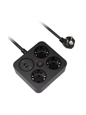 ®  Akım Korumalı Avrupa Tip-C USB Soket Kartı 2 Metre - Güvenli ve Uzun Kablo Çözümü