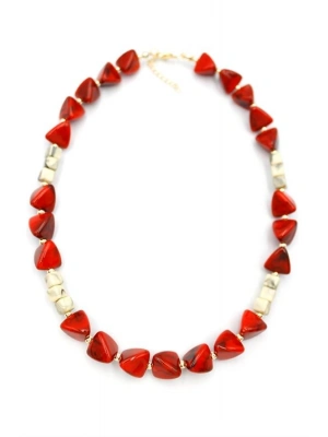 Akrilik Kolye - Kırmızı