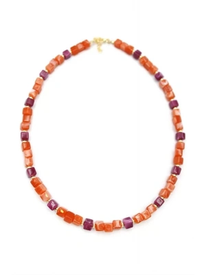 Akrilik Kolye - Turuncu