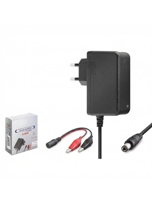 Akü Şarj Cihazı 6v 1.2a 7.2w Krokodil Uç Akü Şarj Adaptörü