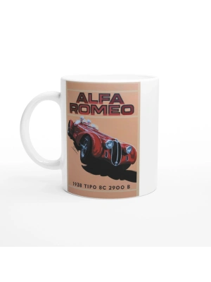 Alfa Romeo 1938 Tipo Klasik Yarış Arabası Kupa