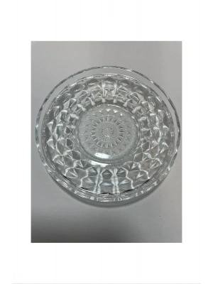 Alin Adela 6lı Cam Çay Tabağı Çay Tabak Altlığı ROYALEKS-RYG8030