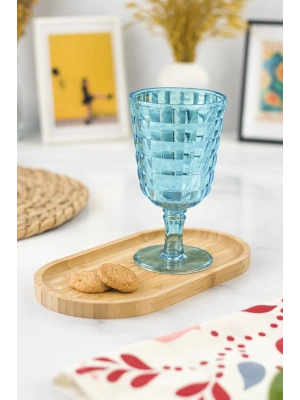 Allegra Aquamarin Kadeh Bardak - 450 ml Tekli Akrilik Malzeme - Cam Değildir Kırılmaya Dayanıklı