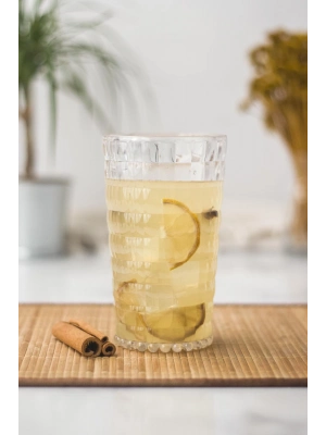 Allegra Şeffaf Bardak - 750 ml Tekli Akrilik Malzeme - Cam Değildir Kırılmaya Dayanıklı