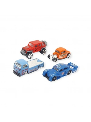 Alloy Racer 4lü Araç Seti - 780-413