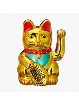 Altın Rengi Şanslı Kedi