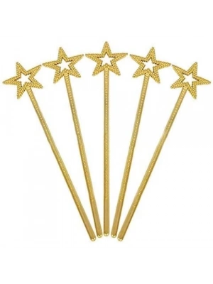 Altın Renk Yıldız Peri Asası