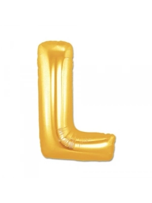 Altın Sarısı Folyo Harf Balon 1 Metre