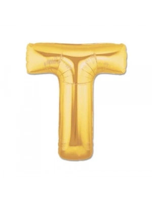 Altın Sarısı Folyo Harf Balon 1 Metre