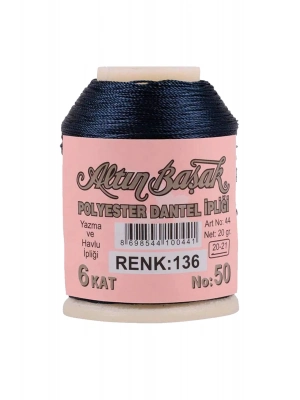 Altınbaşak Oya ve Dantel İpi 20 gr - Royaleks - No: 136