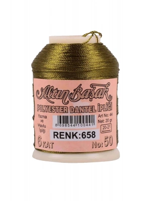 Altınbaşak Oya ve Dantel İpi 20 gr - Royaleks - No: 658